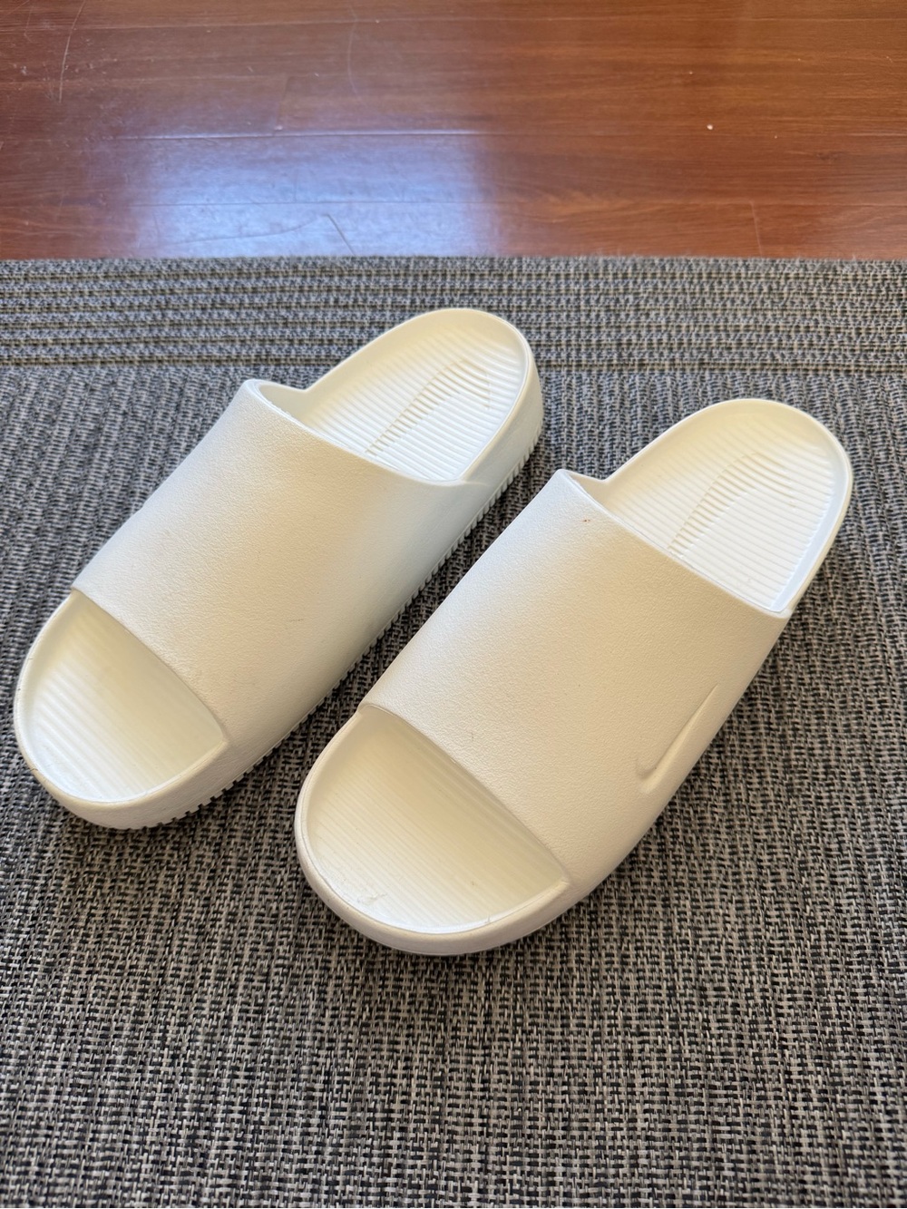Nike Calm Slide Slides Sandals Slippers Sail FD4116-100 Men's 12